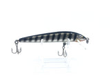 Bagley Bang-O-Lure #4 Silver with Black Back and Ribs Color