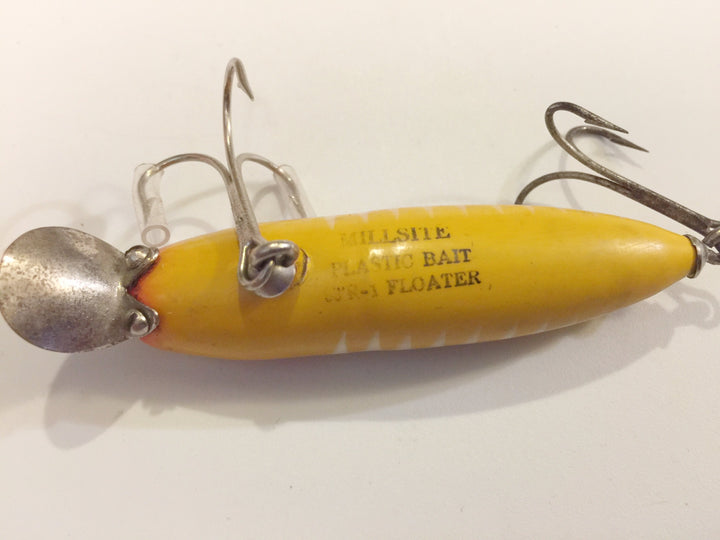 Millsite 99'R 3 Floater Yellow / White Shore Lure