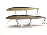 Pair of Original Floating Rapala Minnows 6.5" long