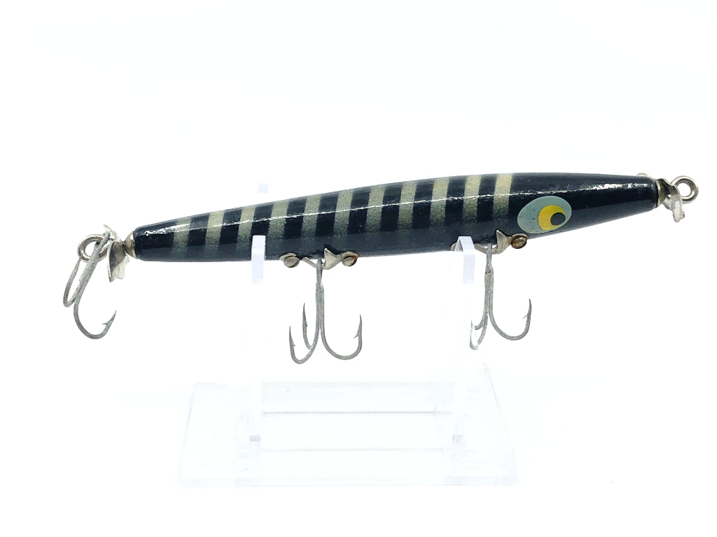 Smithwick Devils Horse Black with White Ribs Lure