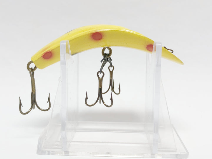 Helin Flatfish X5 Yellow with Red and Black Spots