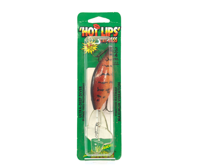 Luhr-Jensen Baby Hot Lips Crystal Crawdad Color New on Card