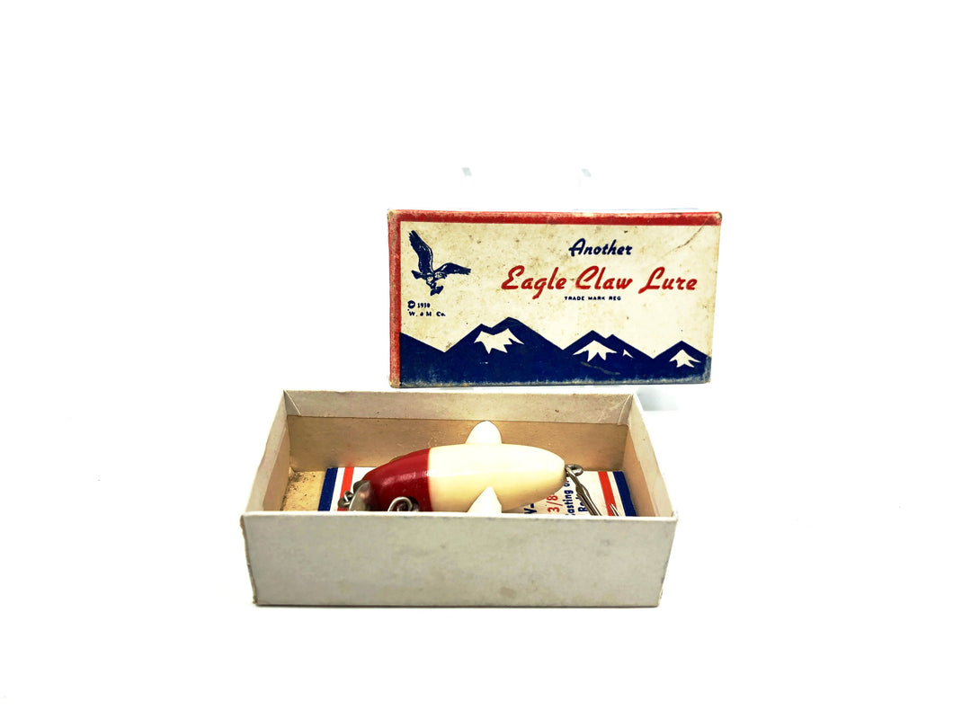 Eagle Claw Bug-A-Boo Baby Lure, White/Red Head Color with Box by Wright & McGill