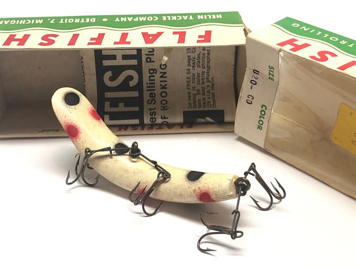 Helin Flatfish U20 W/WH (White) with Box
