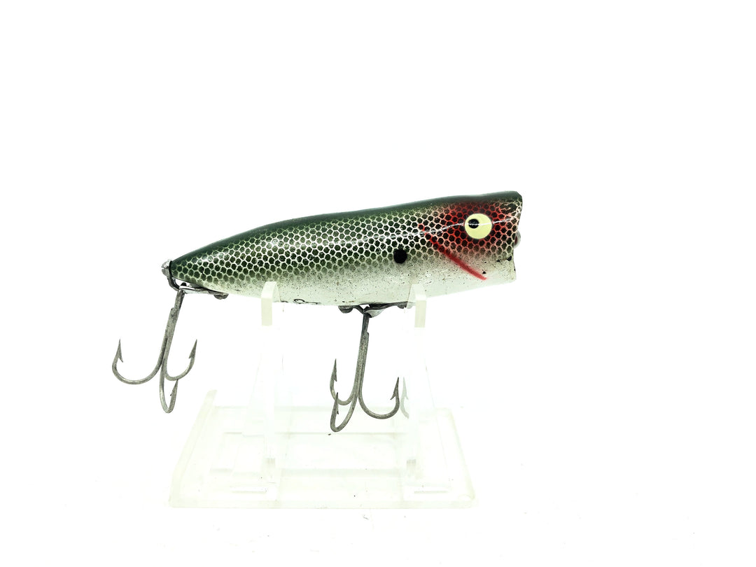Heddon Chugger Spook 9542, NSD Green Shad Chrome Color