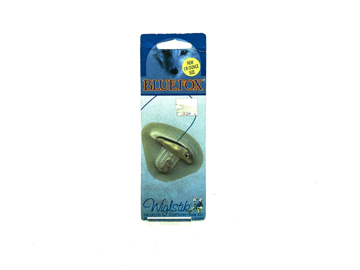Blue Fox Wiglstik 1/8oz White/Black Back Color in Package