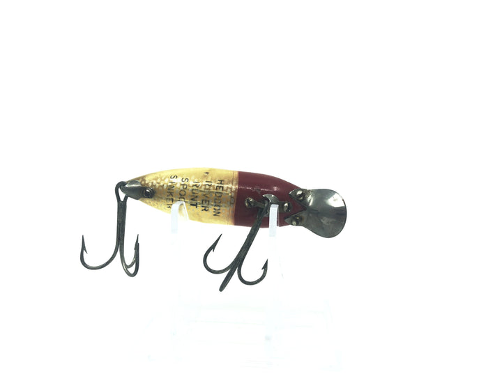 Heddon River Runt Spook Sinker 9110 RH Red Head White Body Color