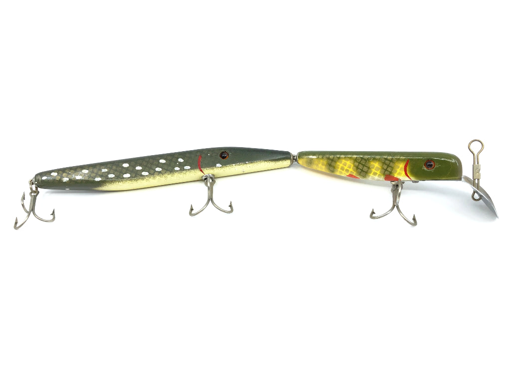 Alzbaits Musky Chaser Jointed Musky Lure Pike and Perch Color