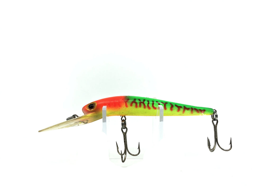 Pre-Rapala Storm Deep Jr. Thunder Stick Red Hot Tiger Color