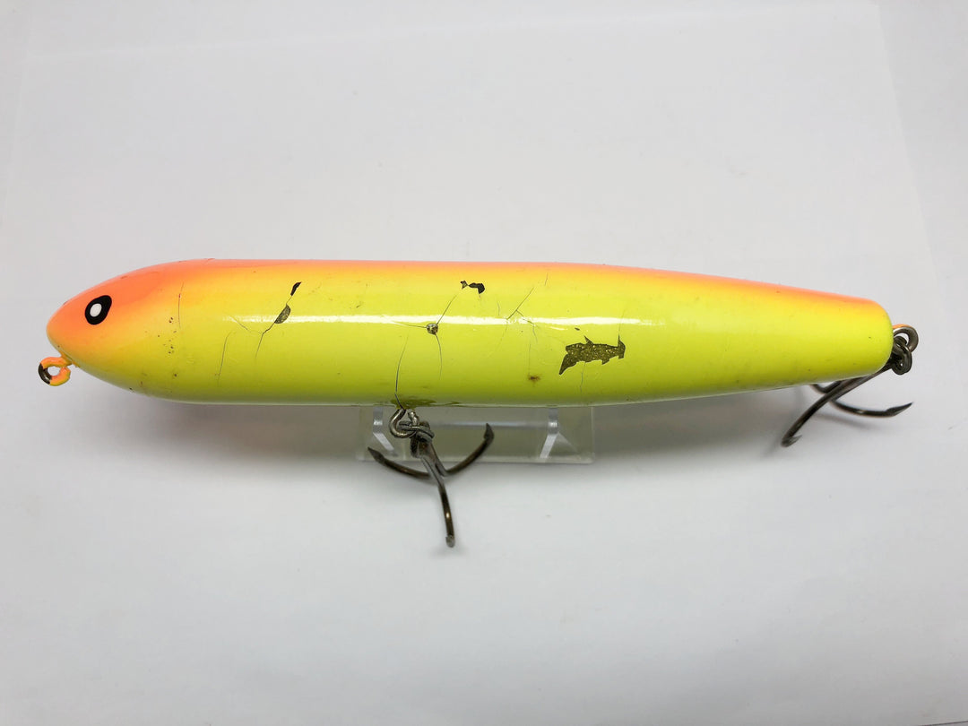 Big Orange and Yellow Musky Lure