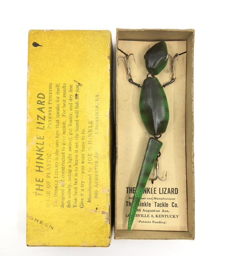Hinkle Lizard Green Color with Correct Box