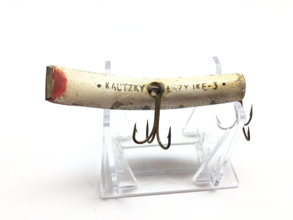 Leurre De Pêche Vintage Kautzky Lazy Ike 2 - Bois Peint, 3 Pouces, USA