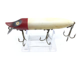 Heddon Vamp Spook Red and White Color