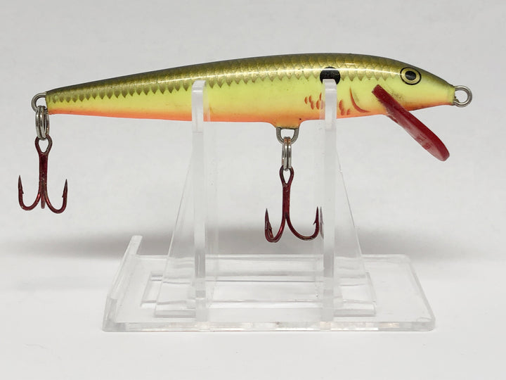 Rapala Medium Minnow Gold Perch with Red Lip