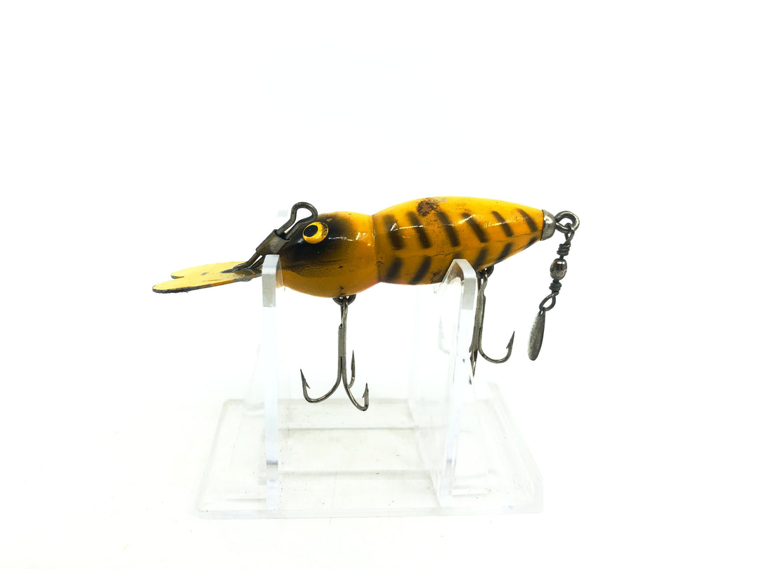 Hellbender Whopper Stopper, Yellow Black Ribs Color