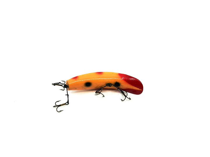Helin Flatfish S3 Vintage Flatfish LOB Light Orange Red Tip Black Stripe Color