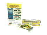 Arbogast Weedless Jitterbug Frog Color with Box and Paperwork