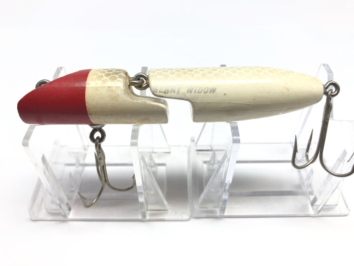 Makinen Merry Widow Wooden Lure Red White Scale Color