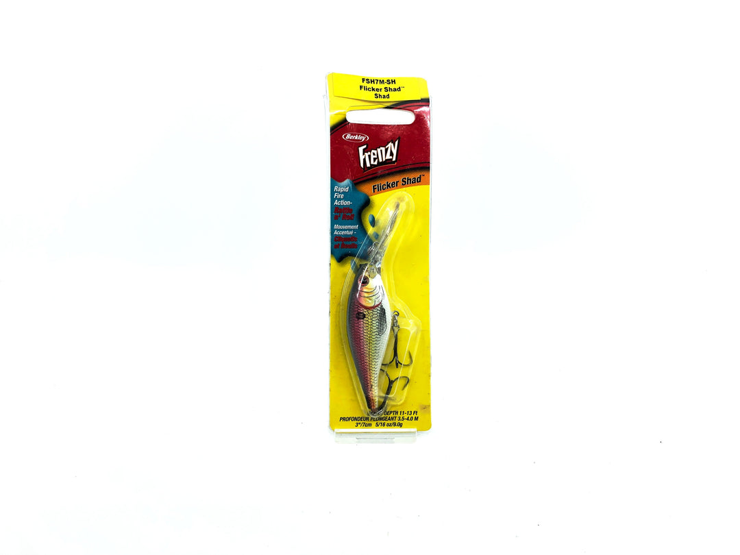 Berkley Frenzy Flicker Shad Shad Color, New on Card, Old Stock