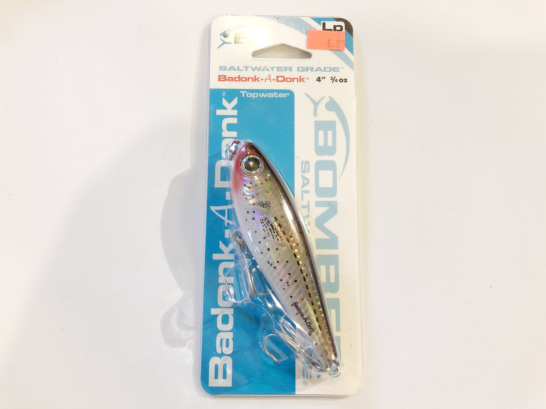 Bomber Badonk-A-Donk New on Card Speckled Trout Color