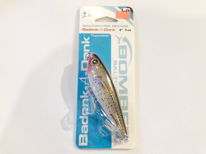 Bomber Badonk-A-Donk New on Card Speckled Trout Color