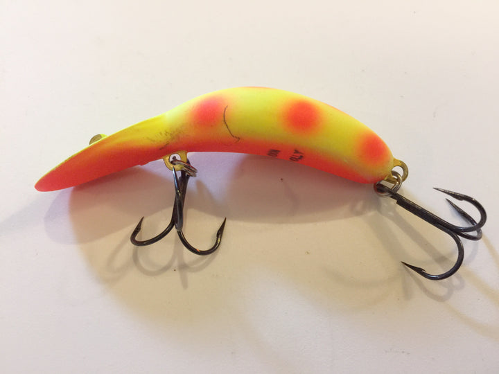 Heddon Tadpolly Clatter Tad Orange Yellow Spotted