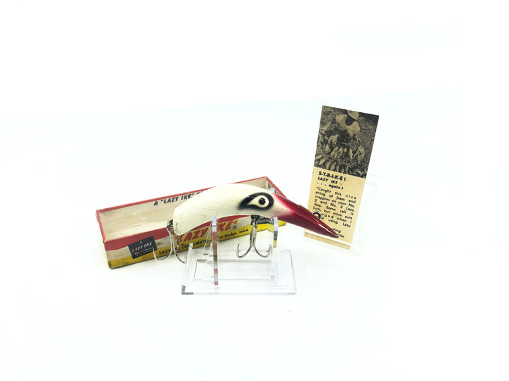 Wooden Lazy Ike Husky Ike KL-41 RW Red and White Color with Box