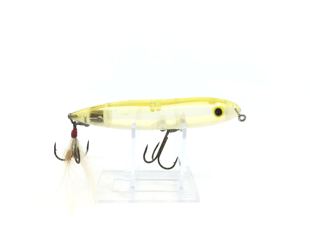 Heddon Original Zara Spook Clear Dressed Treble Color Sway Back
