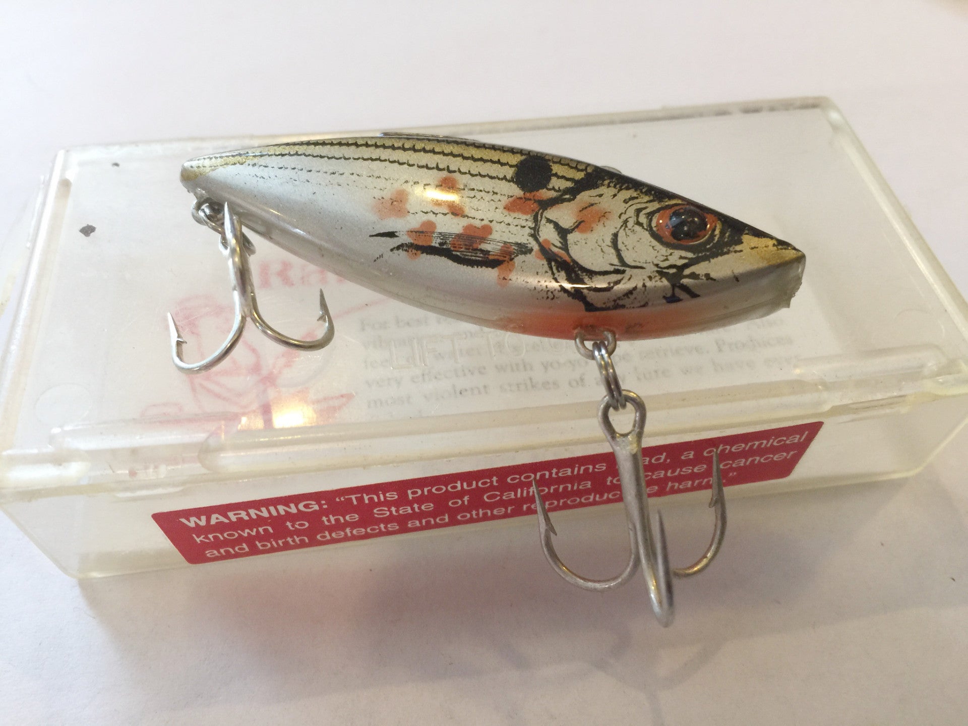 Bill Lewis Rat-L-Trap Mini-Trap Bleeding Shad NIB – My Bait Shop, LLC