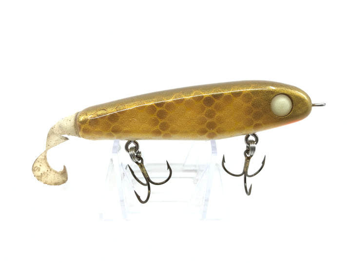Musky Lure Walleye Color 4" Long Plus Tail