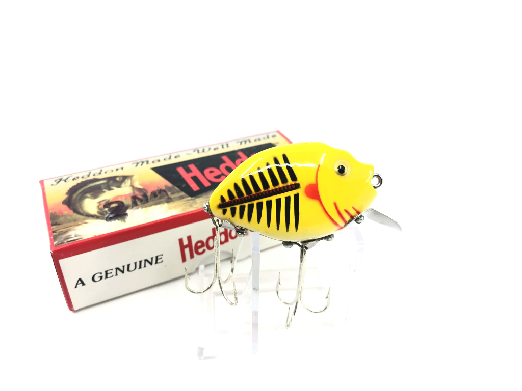 Heddon 9630 2nd Punkinseed X9630XYWBR Yellow & Black Shore Color New in Box