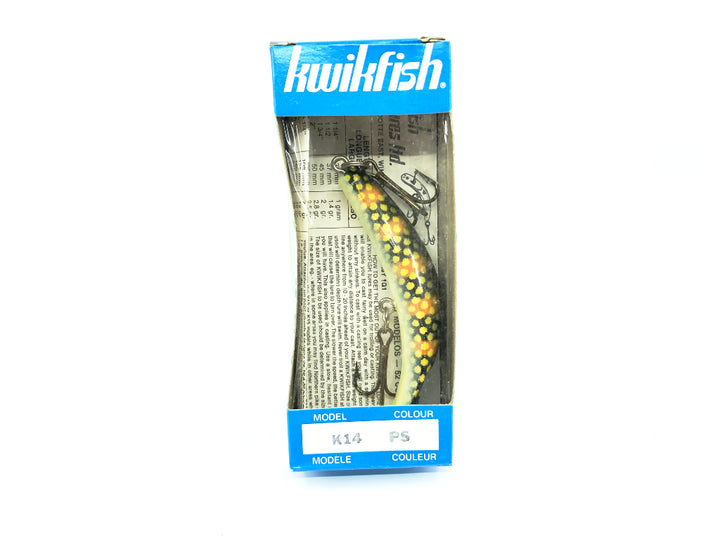 Kwikfish K14 PS Perch Scale Color New in Box Old Stock