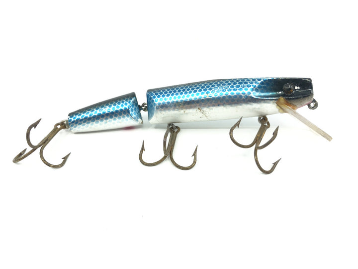 Wiley 6 1/2" Jointed Musky King Jr. in Blue Scale Silver Shiner Color