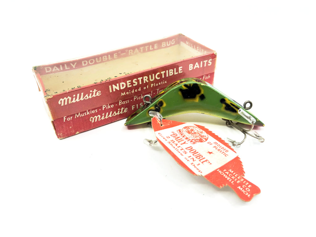 Millsite Daily Double Frog Color 817 with Box and Hang Tag