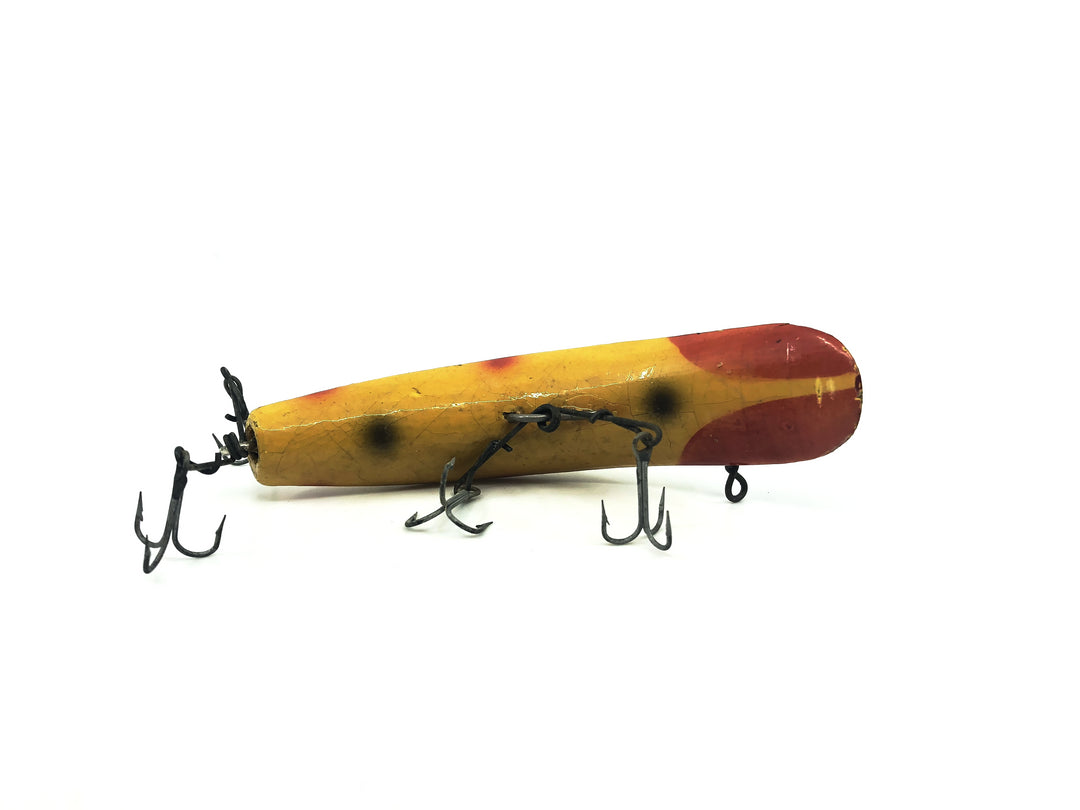 Helin Wooden Flatfish M2 YB Yellow Black Stripe/Red Tip Color
