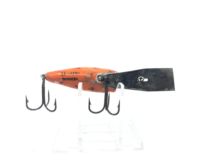 Heddon Deep-6 SO Spotted Orange Color