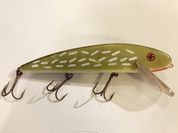 Jake 8" Musky Mania Northern Pike Color Musky Lure