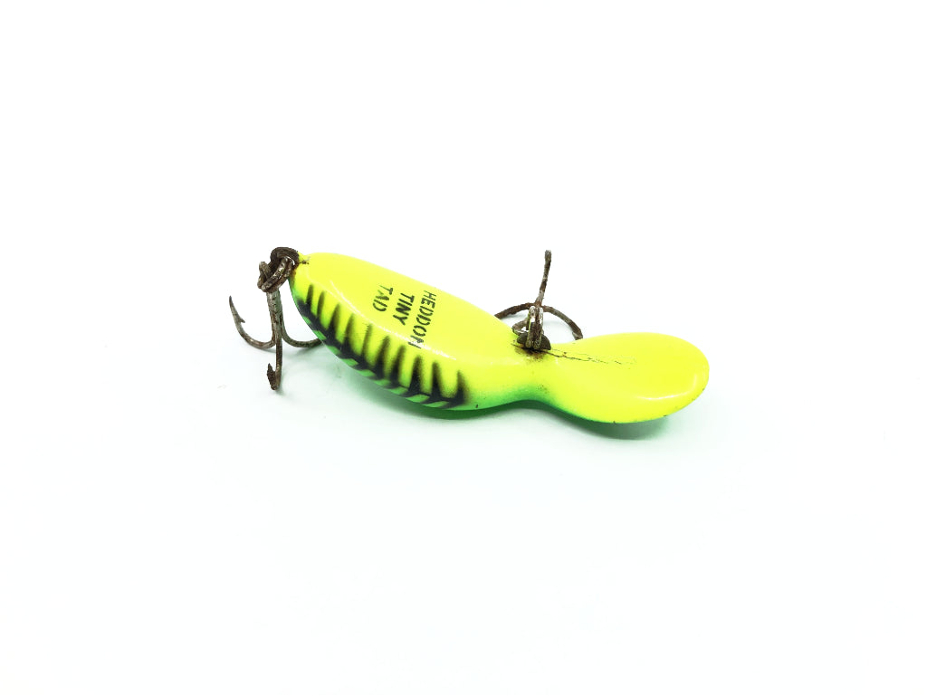 Heddon Tiny Tad Spook Green with Black Ribs Color