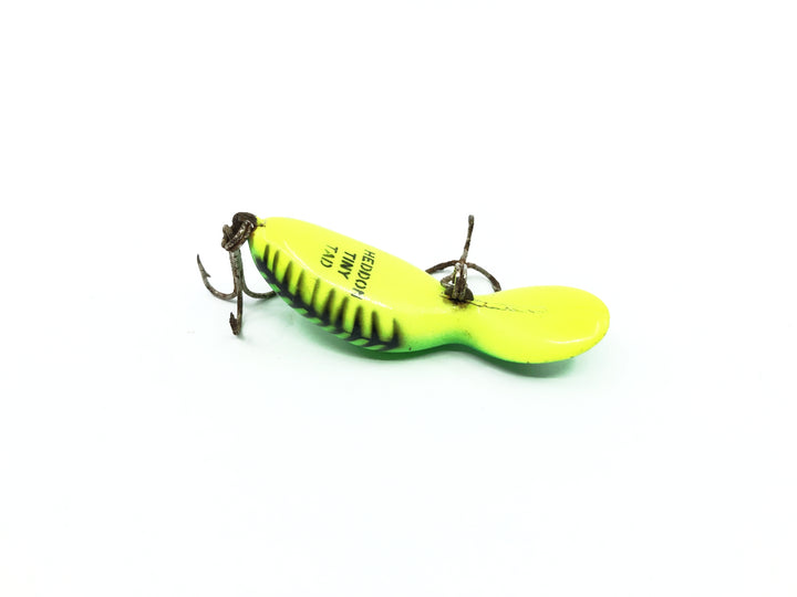 Heddon Tiny Tad Spook Green with Black Ribs Color