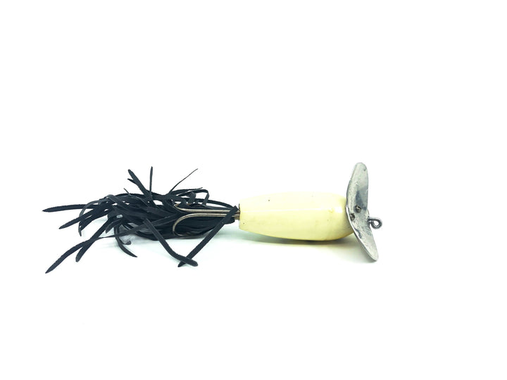 Arbogast Weedless Jitterbug Frog/White Belly Color