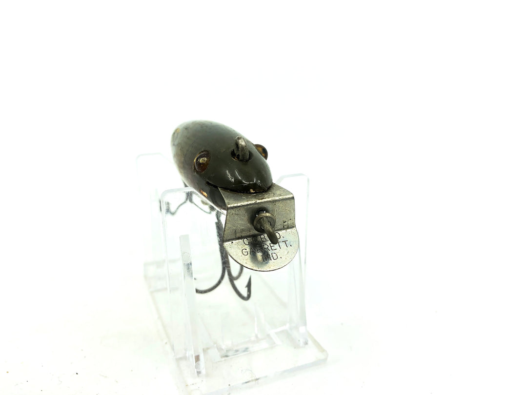 Creek Chub 200 Baby Wiggler in Perch Color 201 Wooden Lure Glass Eyes