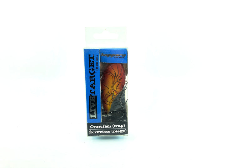 Koppers Live Target Crawfish Trap Orange Crawfish Color New on Card