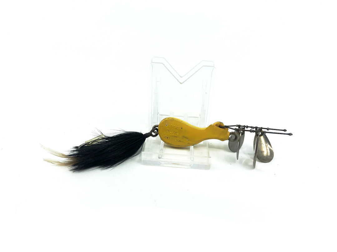Jacks Dual Spinner, Yellow Color
