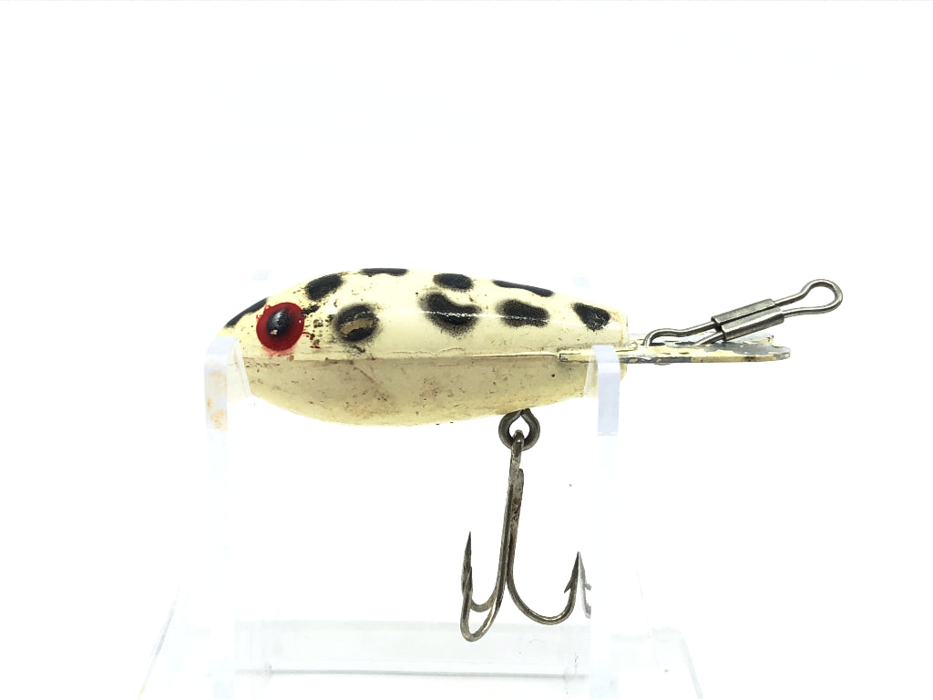 Bomber Midget 204 White with Black Spots