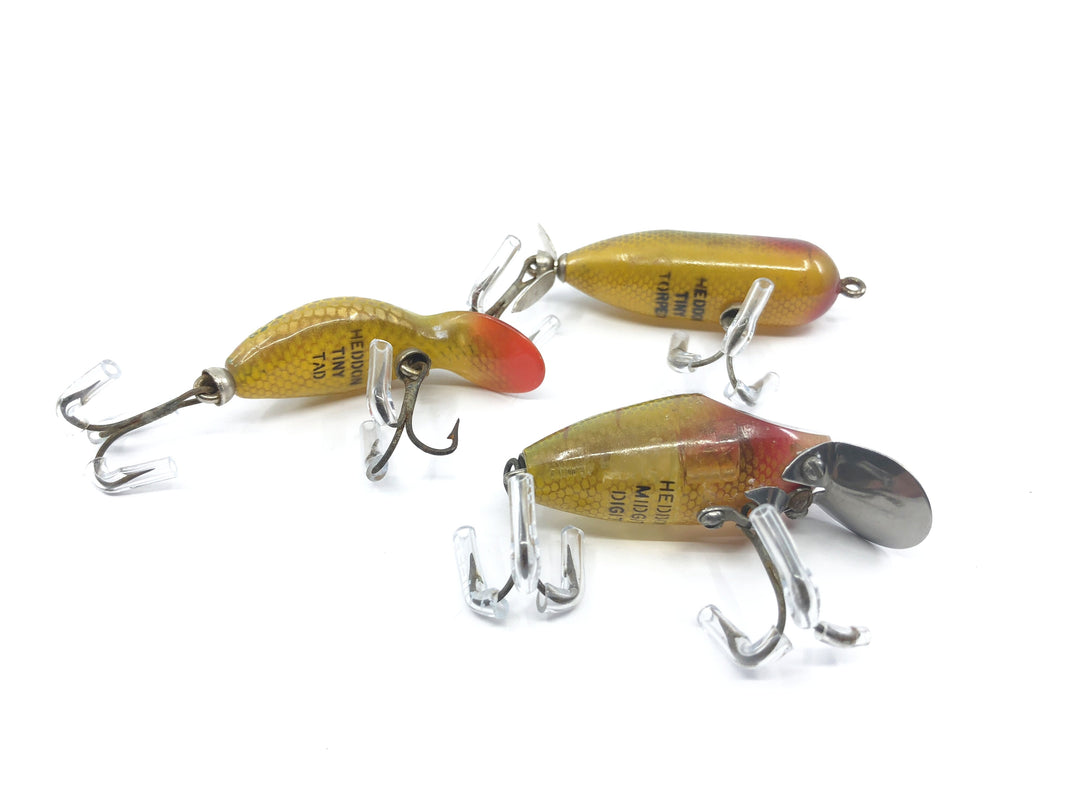 Lot of Three Heddon Spooks Perch Color