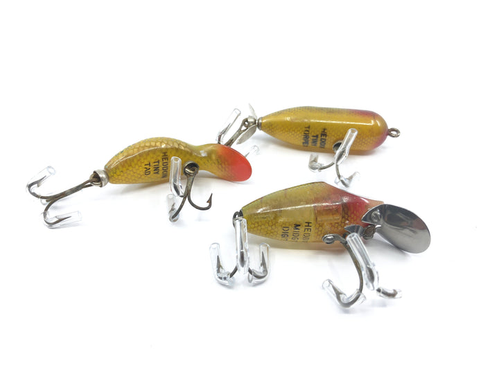 Lot of Three Heddon Spooks Perch Color