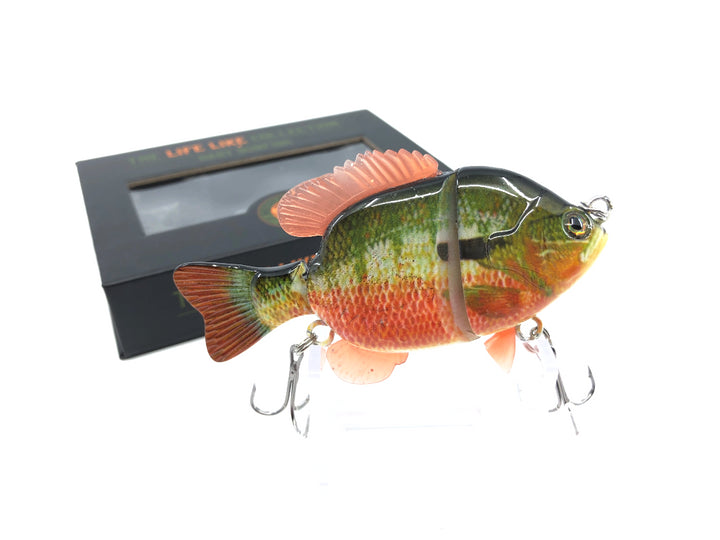 Mother Nature Lure Swimbait Baby Sunfish Series Redbreast Sunfish Color New in Box