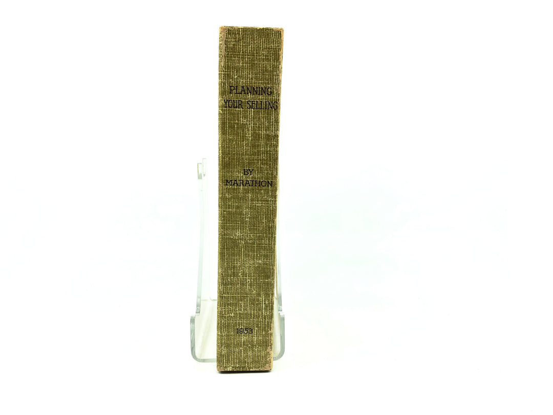 Vintage Marathon 1953 Display Book / Box with Lures