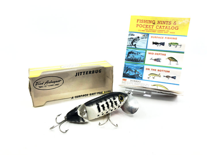 Arbogast Jointed Jitterbug Coachdog Color with Box and Paperwork