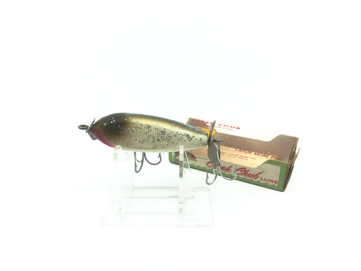 Creek Chub Baby Injured Minnow in Silver Flitter Color with Box